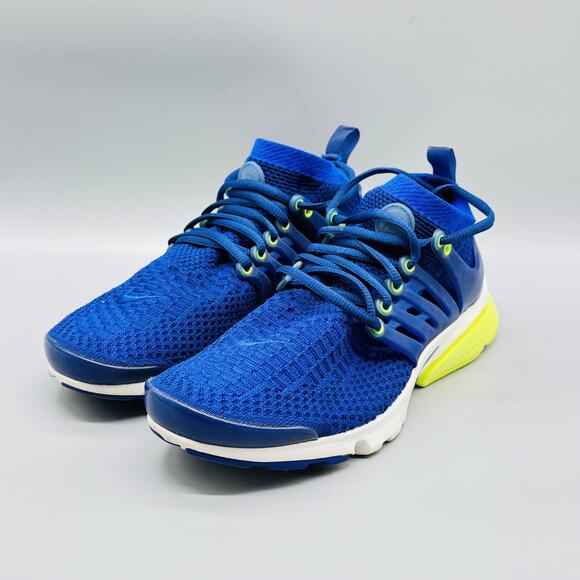 Nike Shoes Womens 8 Blue Air Presto Ultra Flyknit Sock Running Athletic Sneakers - Picture 4 of 10